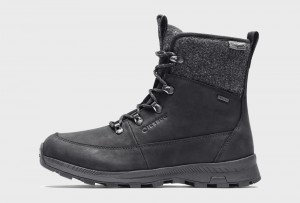 Icebug Adak ReWool Michelin Women's Winter Boots Black / Grey | CA-1496-BDHPZ