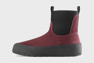 Icebug Dala Biosole Men's Winter Boots Burgundy | CA-4162-NYHKJ