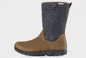 Icebug Grove ReWool BUGrip BUGDri Women's Winter Boots Coffee / Grey | CA-5968-RZVTO