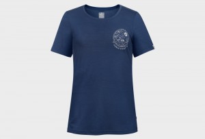 Icebug Merino IX Women's T-Shirt Blue | CA-0476-JPKLA