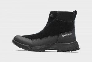 Icebug Metro 2 Michelin Men's Winter Boots Black | CA-3089-BIHXJ