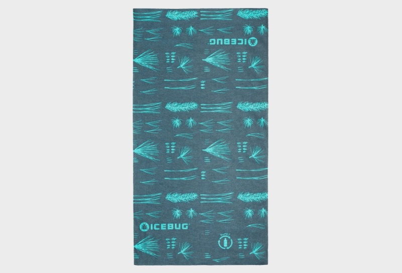 Icebug Icetube Barr Unisex Scarf Turquoise | CA-9351-ZXFPT