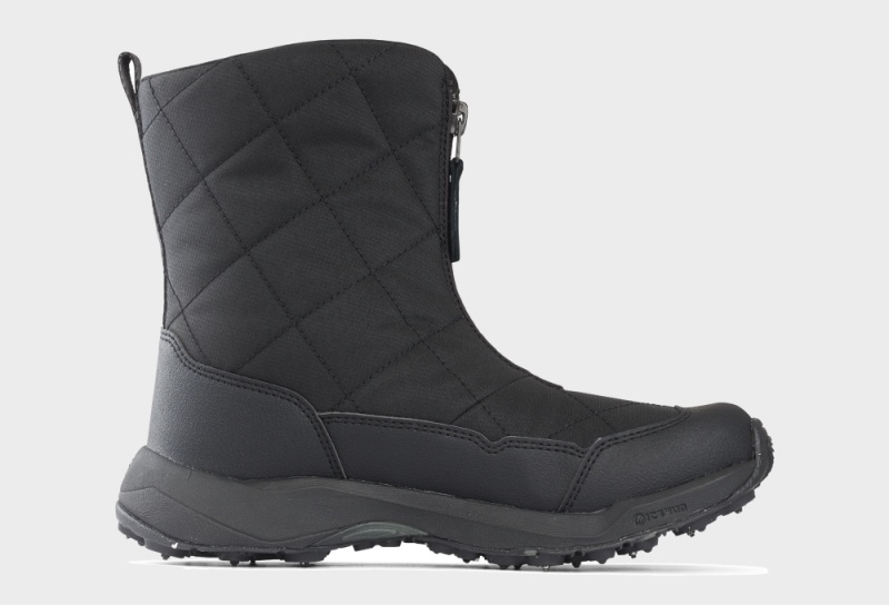 Icebug Ivalo 4 BUGrip Men's Winter Boots Black | CA-2789-WYJVH