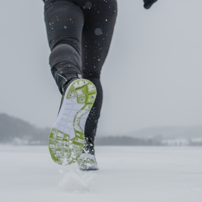 Icebug NewRun BUGrip Women's Running Shoes Black | CA-3084-VCTKD