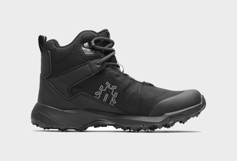 Icebug Pace 3 BUGrip GTX Men's Winter Boots Black | CA-2497-YEDPN