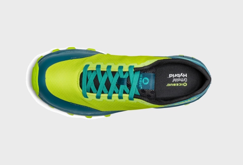 Icebug Pytho 6 BUGrip Men's Running Shoes Light Green / Mint | CA-7420-QHSVD