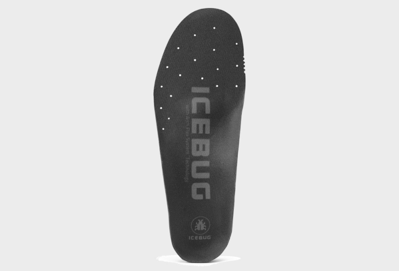 Icebug Slim High Studs Unisex Insoles Black | CA-4128-NMLHJ