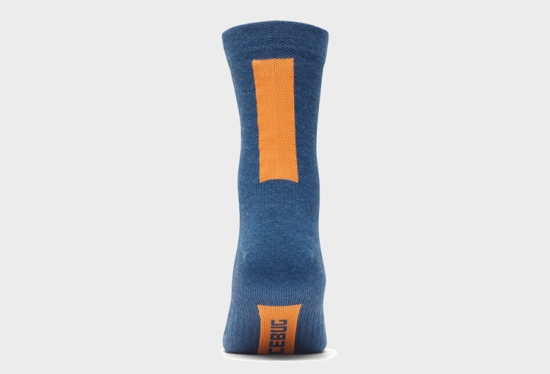 Icebug Trail Merino Unisex Running Socks Blue | CA-0238-PMRVD